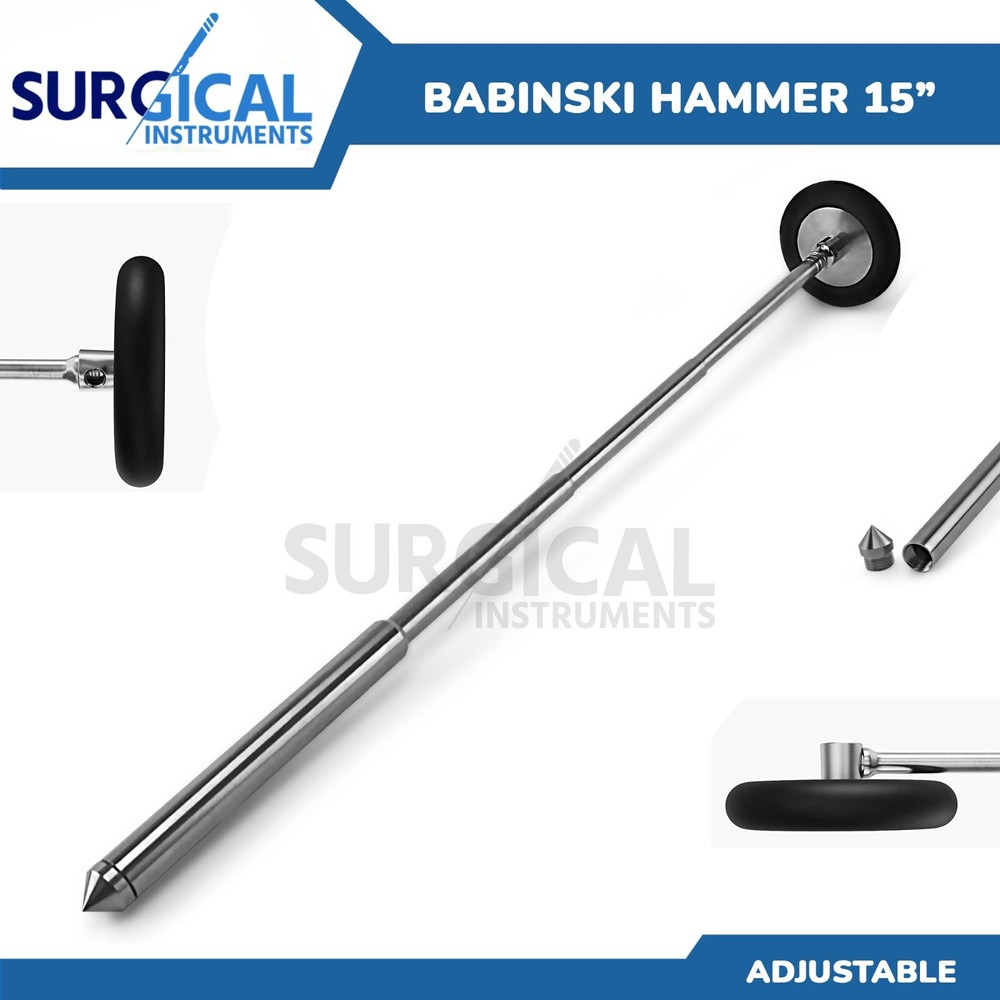 Telescoping Telescopic Neurological Reflex Hammer For Physical Therapy German Gr