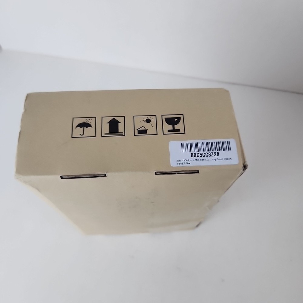 KVM Switch 2 Monitors 2 Computers 4k 144hz Extended Display HDMI