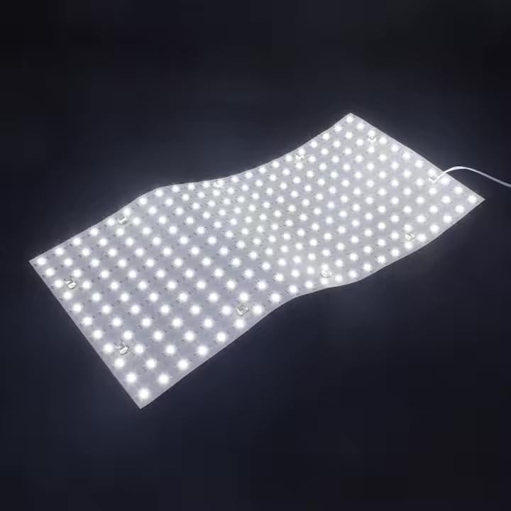 LED Backlight Sheet | 4 Pack | 28W | 24V | 6000K Cool White | Dimmable | Flex...