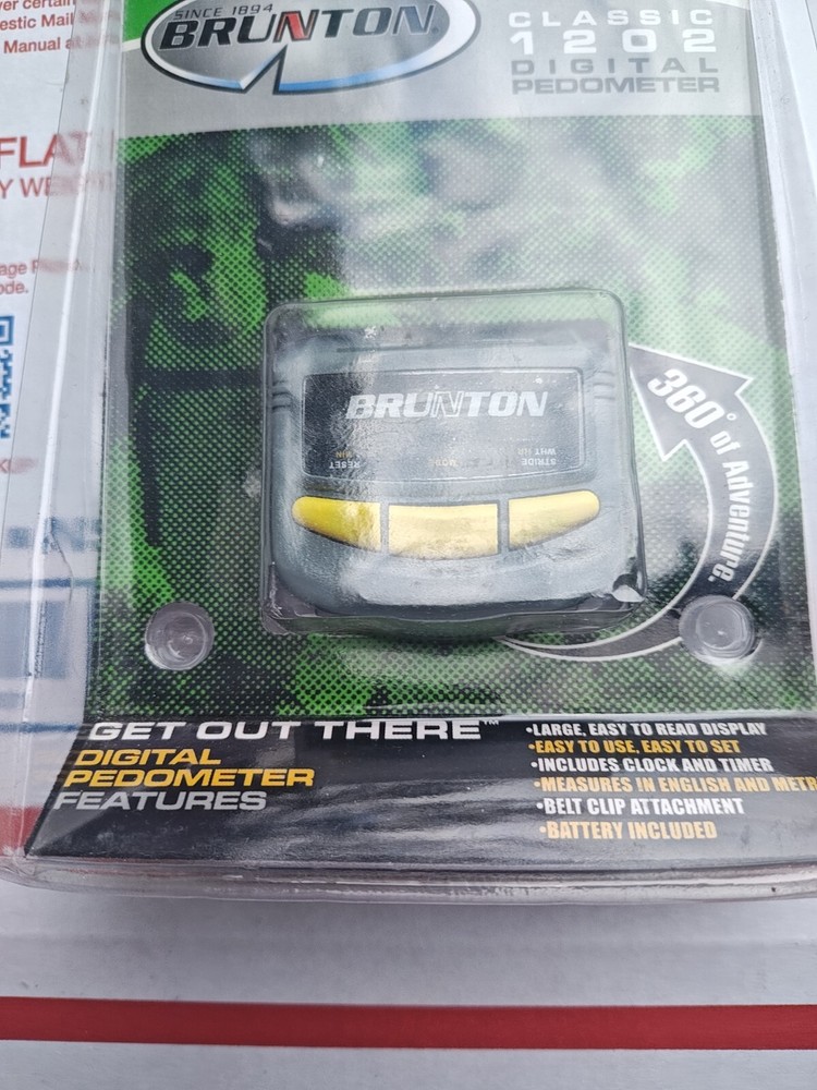 Brunton PED 1202 Digital Pedometer Calorie & Step Counter
