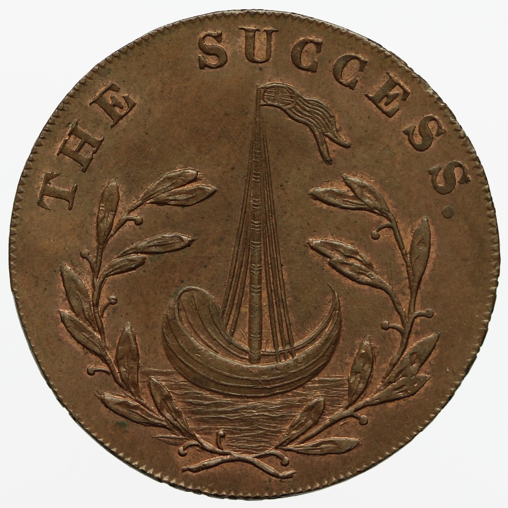Kent Romney Halfpenny Token 1794  D&H 38