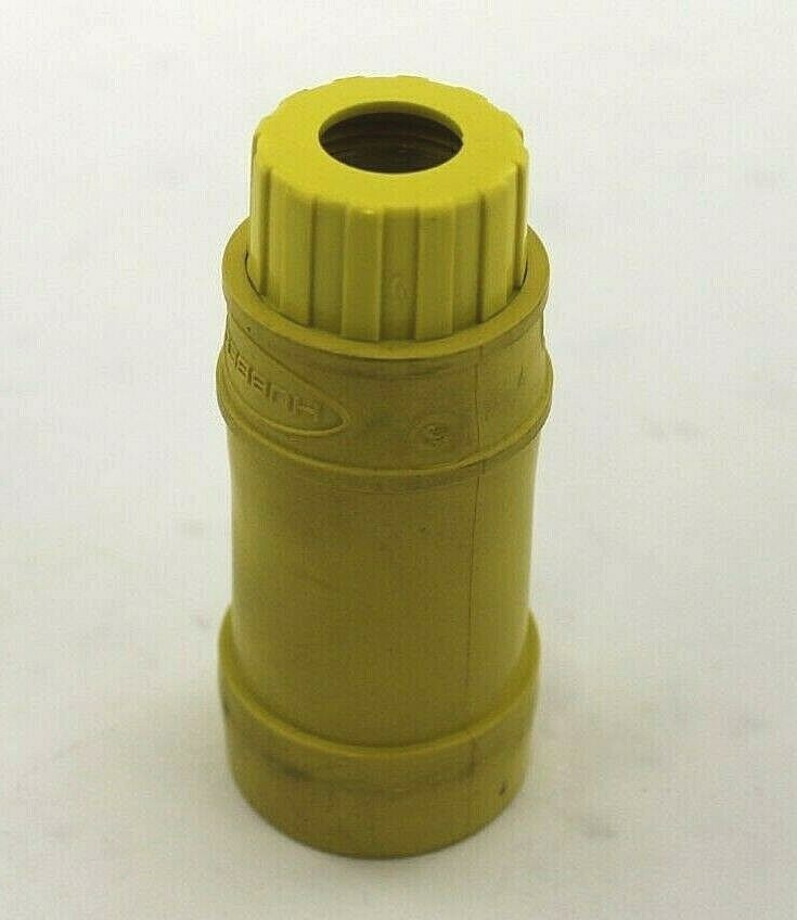Hubbel NEMA 5-20 Yellow Straight Blade Connector