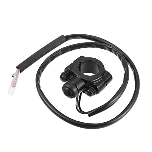 1 Pcs 7/8" Motorcycle Handlebar Control Horn Start Switch Button with