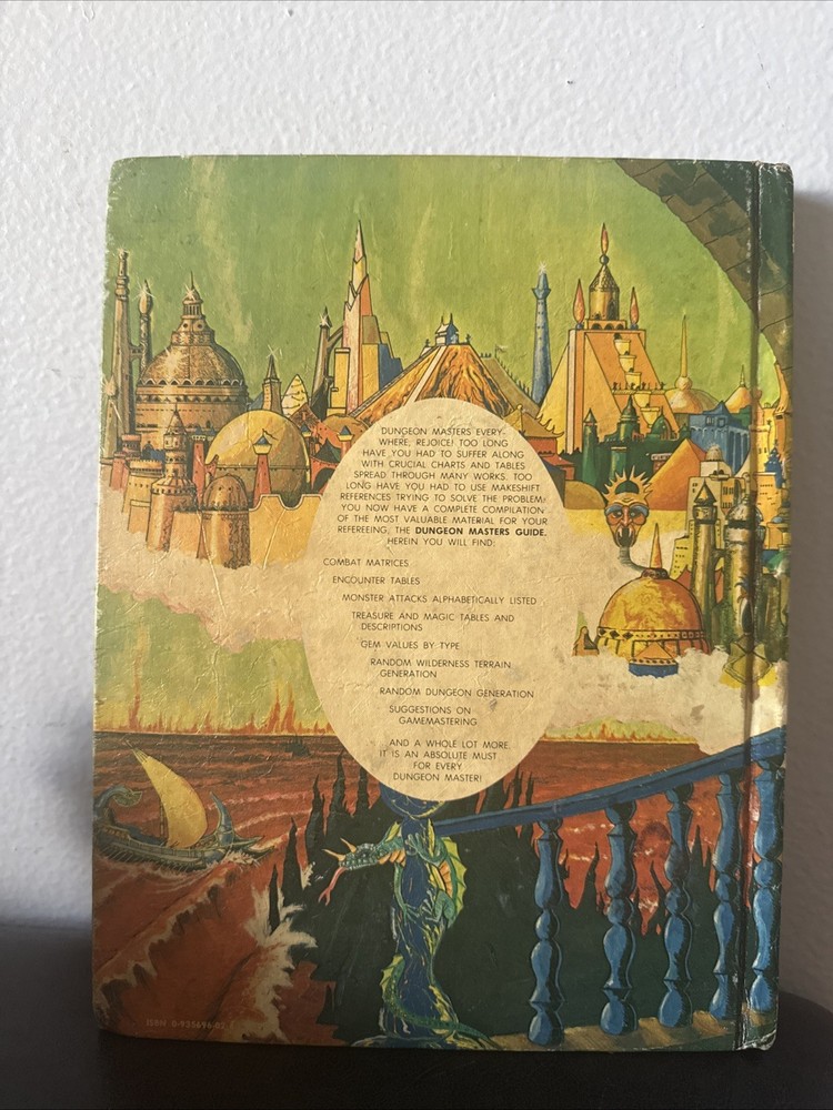TSR AD&D DUNGEON MASTERS GUIDE RARE 1979 Revised Edition