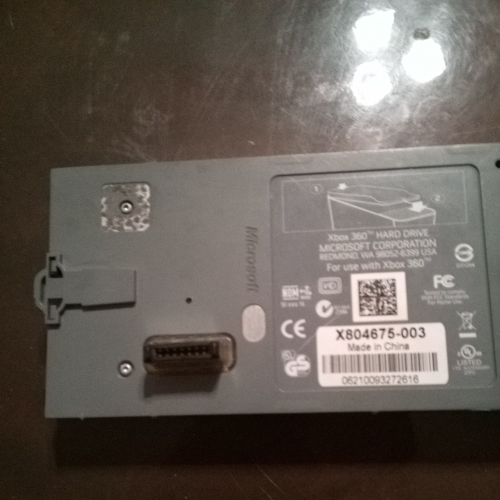 Official Microsoft Xbox 360 External 20GBHDD Hard Drive HDD