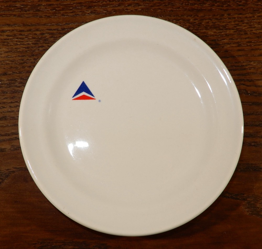 Delta Air Lines Small Plate -  1970s/80s Abco
