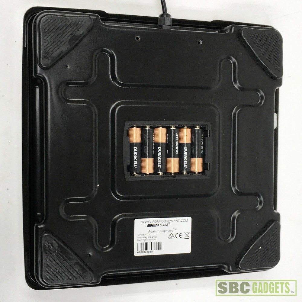 Bench Scale w/ Remote Display Adam Equipment CPWplus 35M- Ships Same Day