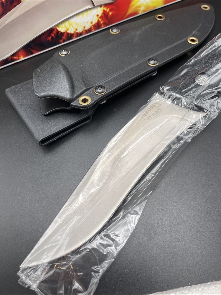 🔥 Frost Combat Dagger 12” 5.5mm NIB With Plastic Sheath