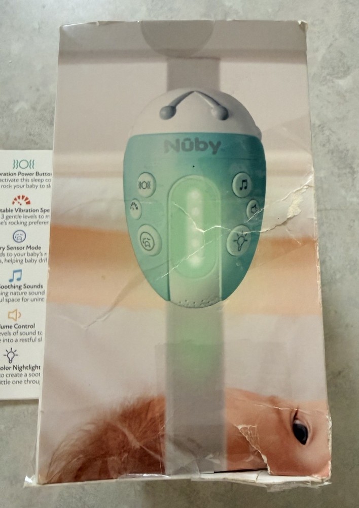 Nuby Jitterbug Stroller Rocker & Sound Machine For Babies