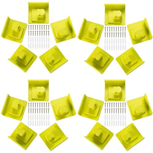 Tool Holder Compatible with 18V Power Tool Wall Mount Portable Holder 20 Pack
