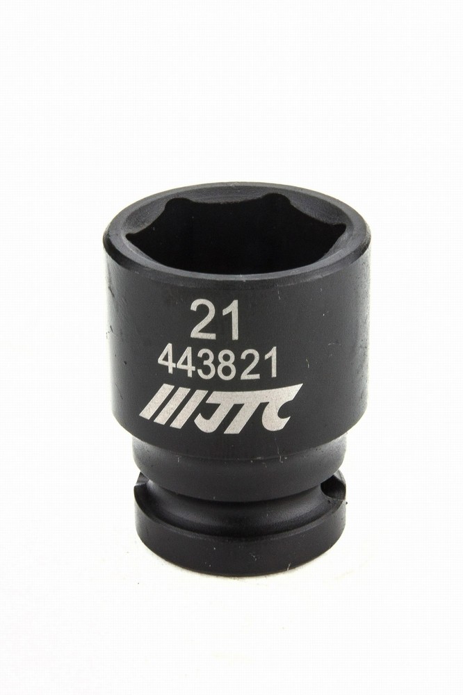 1/2"" DR. 6PT IMPACT SOCKET21MM BY JTC 443821