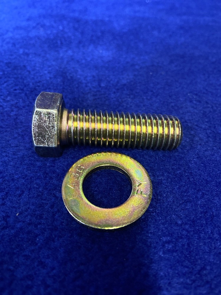 Brush Chipper 5/8 x 2 Hexhead Bolt W/ Washer (20 PCS)