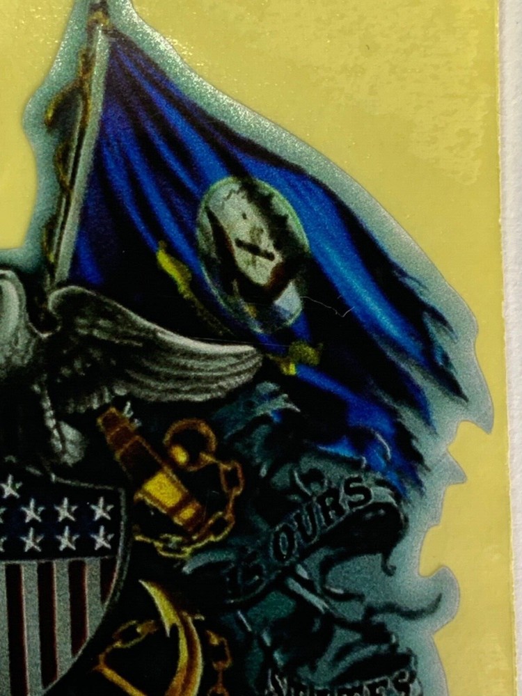 US Navy Transparent Sticker