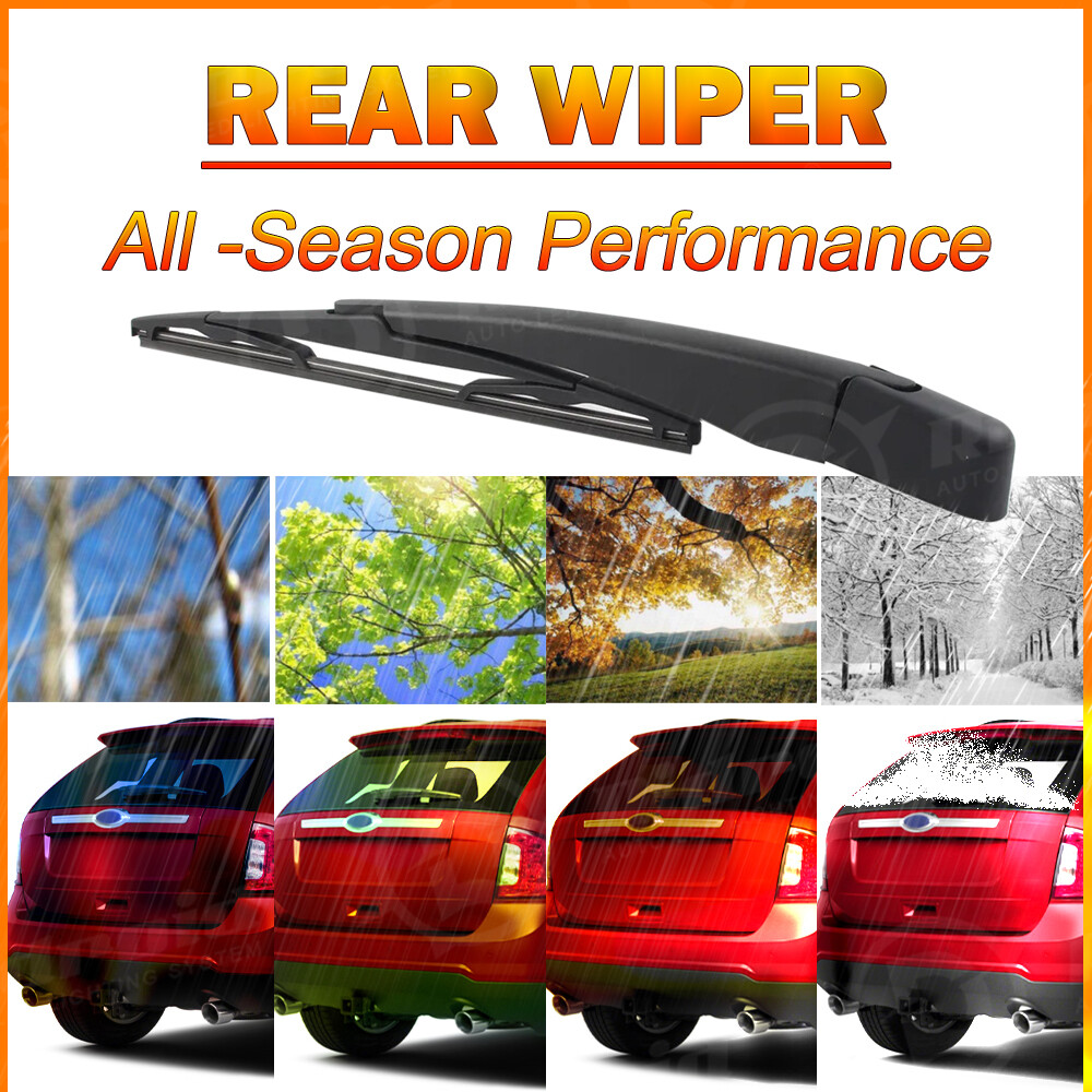 Rear Wiper Arm & Blade for Ford 2007-2014 Edge Back Windshield Windscreen Wiper
