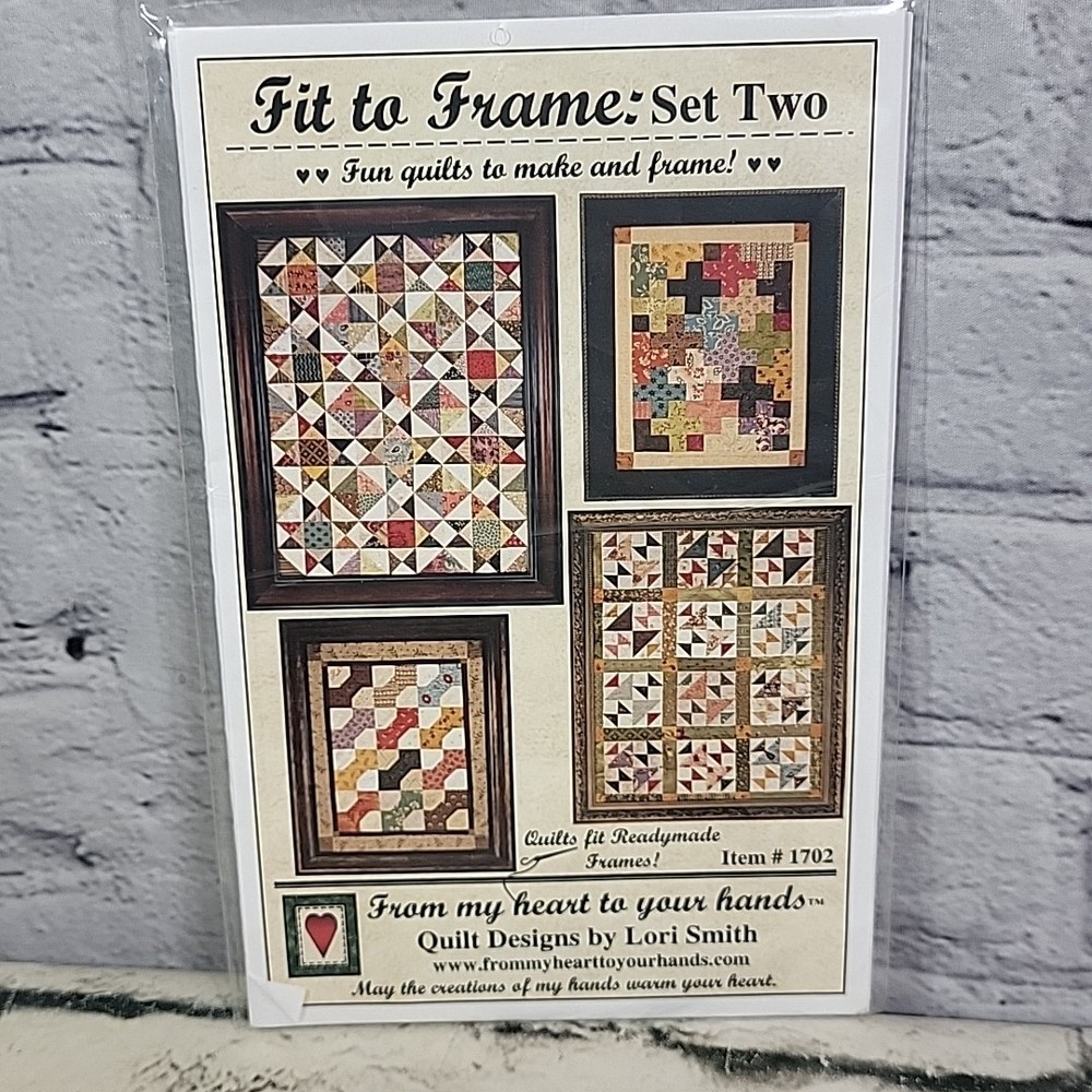 Fit to Frame Set Two Quilt Pattern by Lori Smith