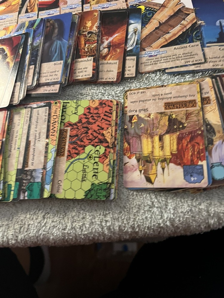 Spellfire Complete 1st Edition Chase & Complete Base Set & promo- 428 Cards read