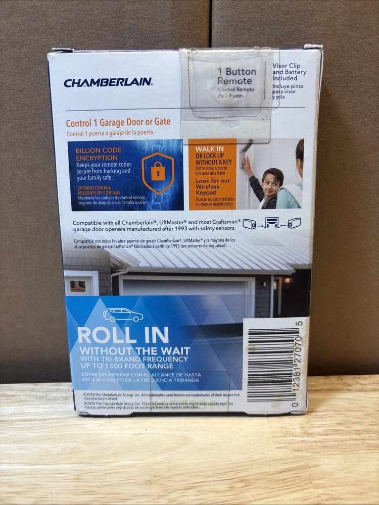 CHAMBERLAIN 1 Button Remote 950EV NEW