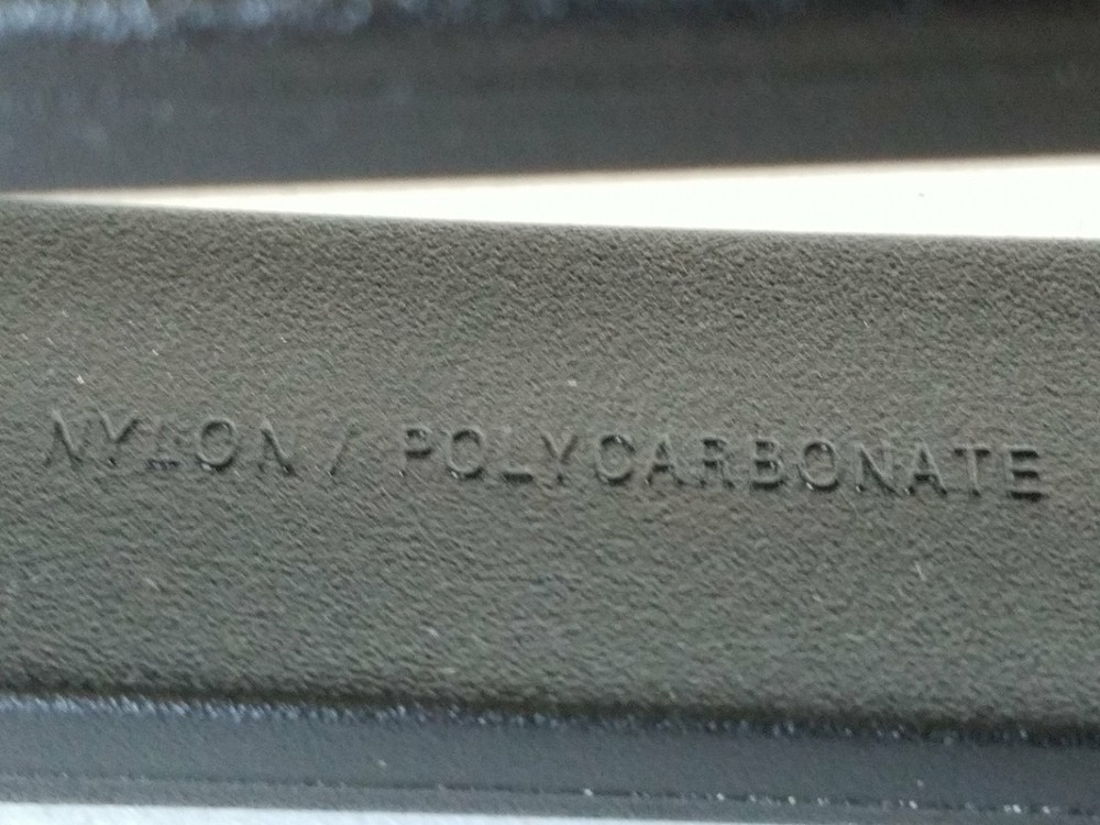 Nylon Polycarbonate Heat Resistant Tongs Black