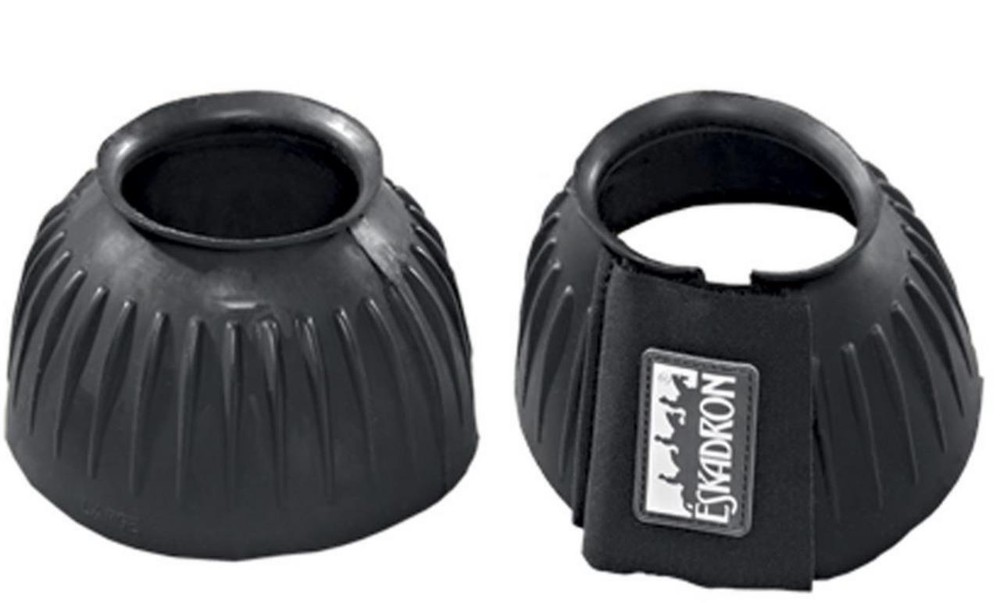 Eskadron Rubber Bell Boots - Black