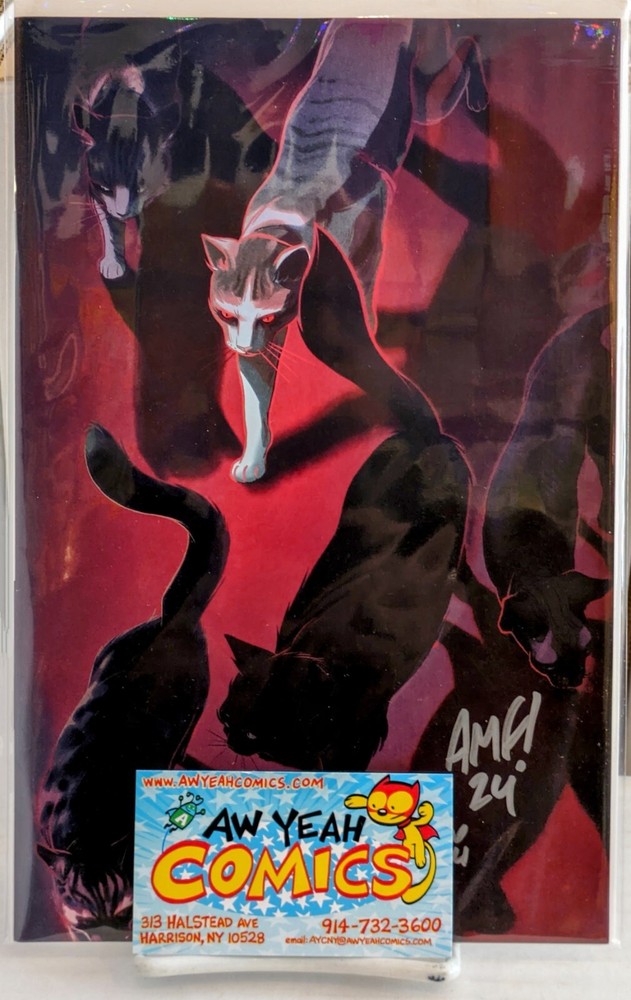 Feral #1 - Signed w/ COA! Multiple Covers, inc. Aw Yeah Comics Exclusive!