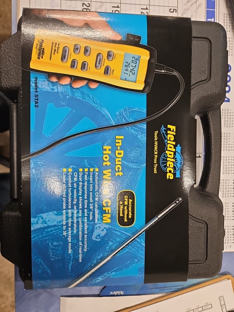 FIELDPIECE ANEMOMETER HOT WIRE STA2