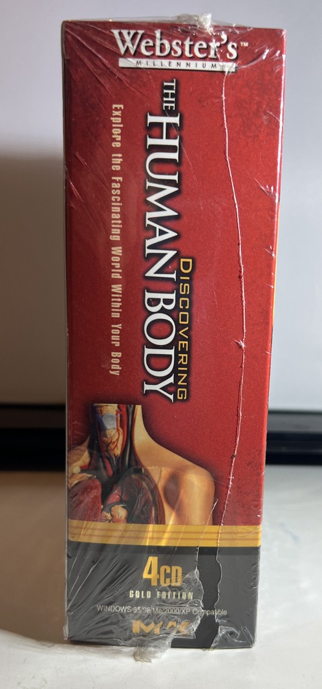 Webster's Millennium Discovering the Human Body Gold CD-ROM Box Set Software