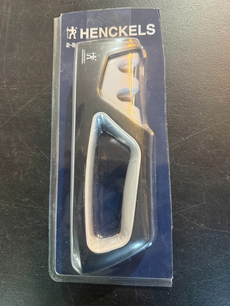 Henckels 2-Stage Knife Sharpener new in package  (TK T-2)