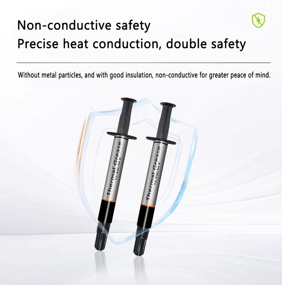 Silver Series Thermal Grease, High Performance Thermal Paste for Computer Man...