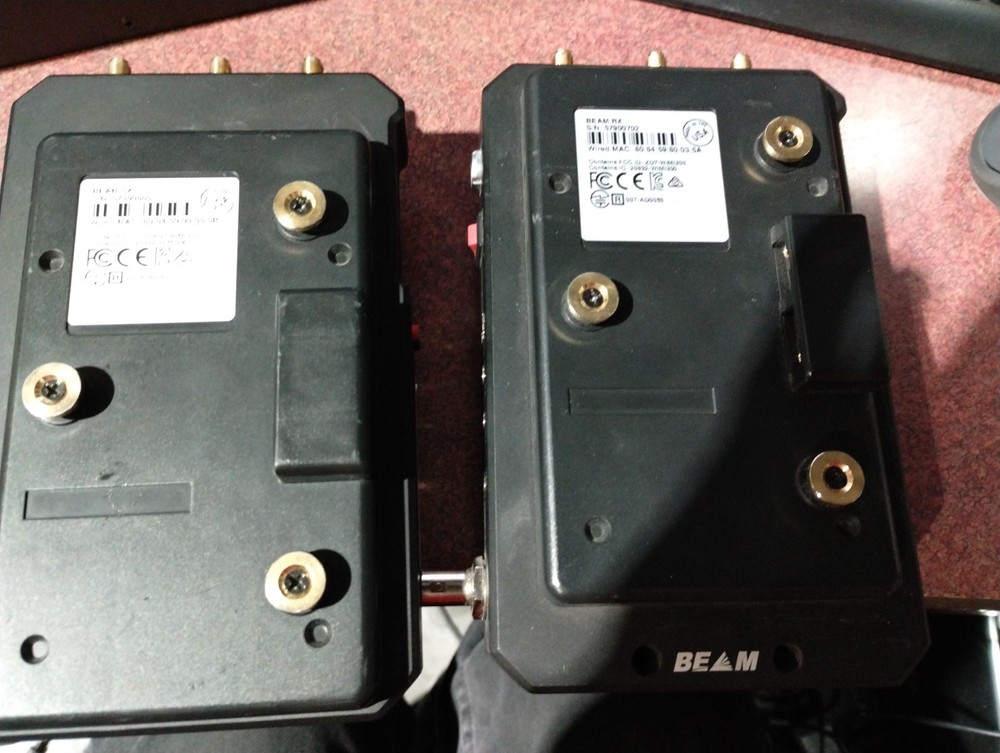 Teradek Beam TX and RX Receiver Transmitter set