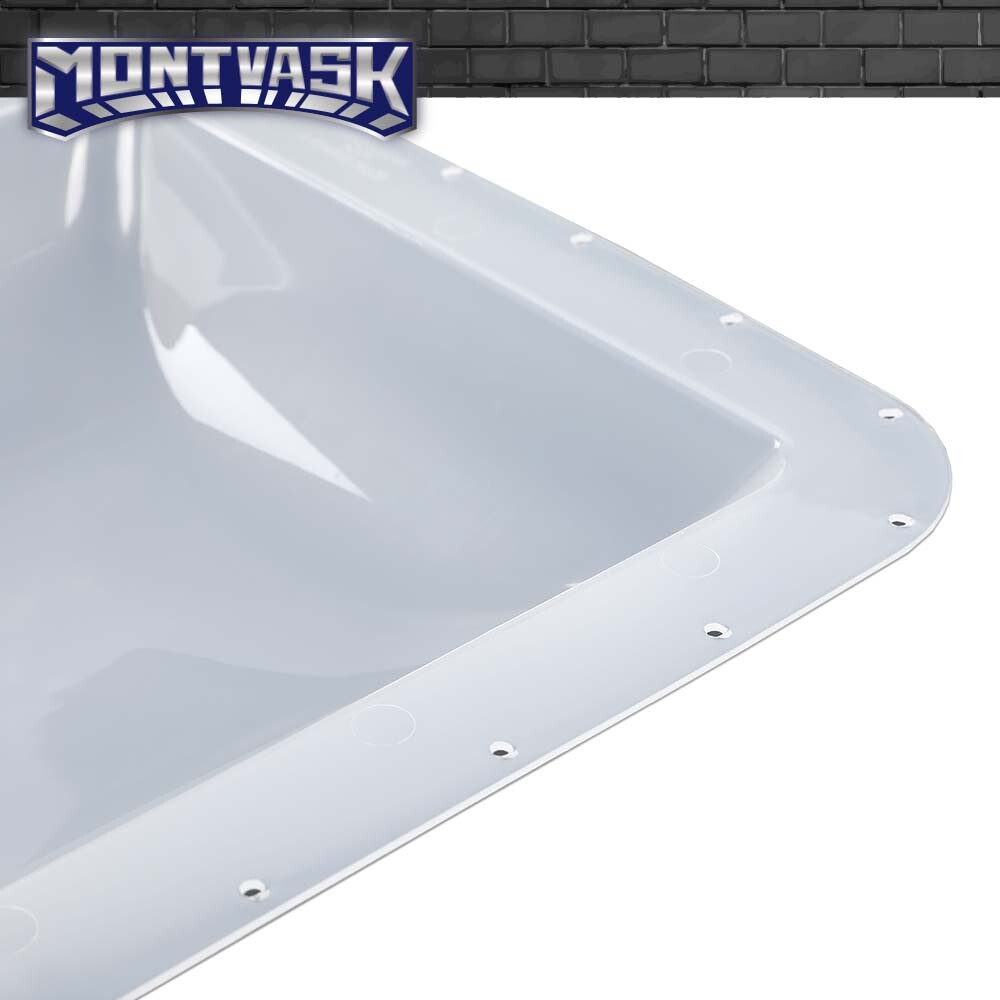 RV Skylight Cover Exterior 17.5" X 26.75" White Camper Skylight Replacement