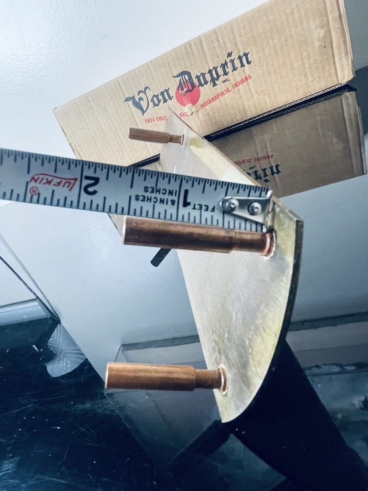 88 Series Von Duprin Exit Device - 14” Handle. Trim - Brass