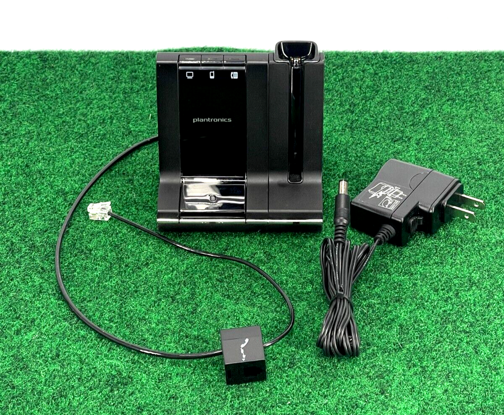Plantronics WO2 W02 Charging Base USB DECT 6.0 Microsoft Lync Dect Wireless