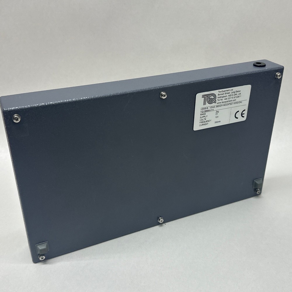 TecQuipment Vdas Versatile Data Acquisition System Controller VDAS-B W/ Analogue