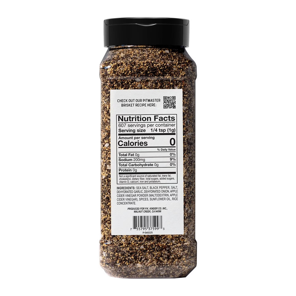 Kinder's Brisket Rub, 21.4 oz.