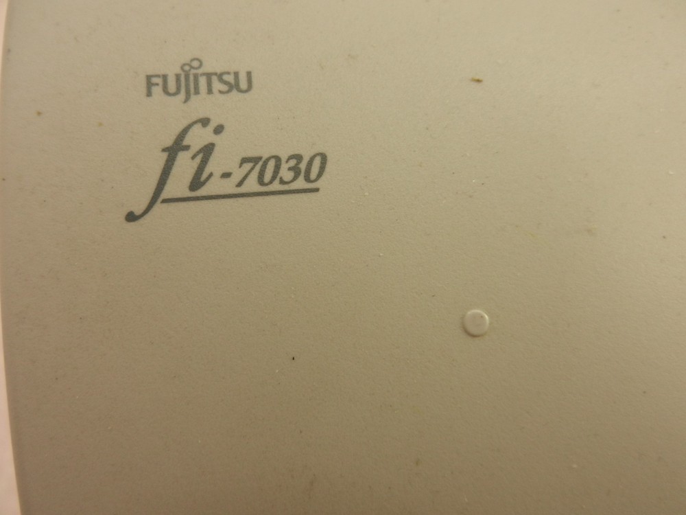 Fujitsu Fi-7030 Scanner ADF Document Image Color Power Supply USB Cable Tested