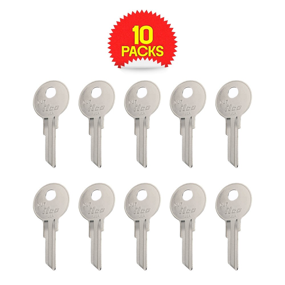 CU7 Key Blank Nickel