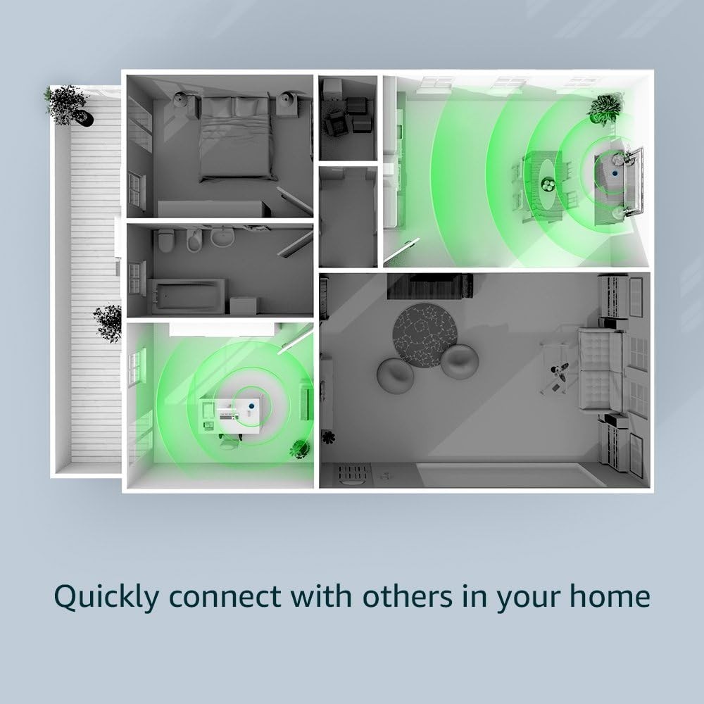 Amazon Echo (2nd Generation) Smart Assistant Alexa Speaker Sandstone Fabric