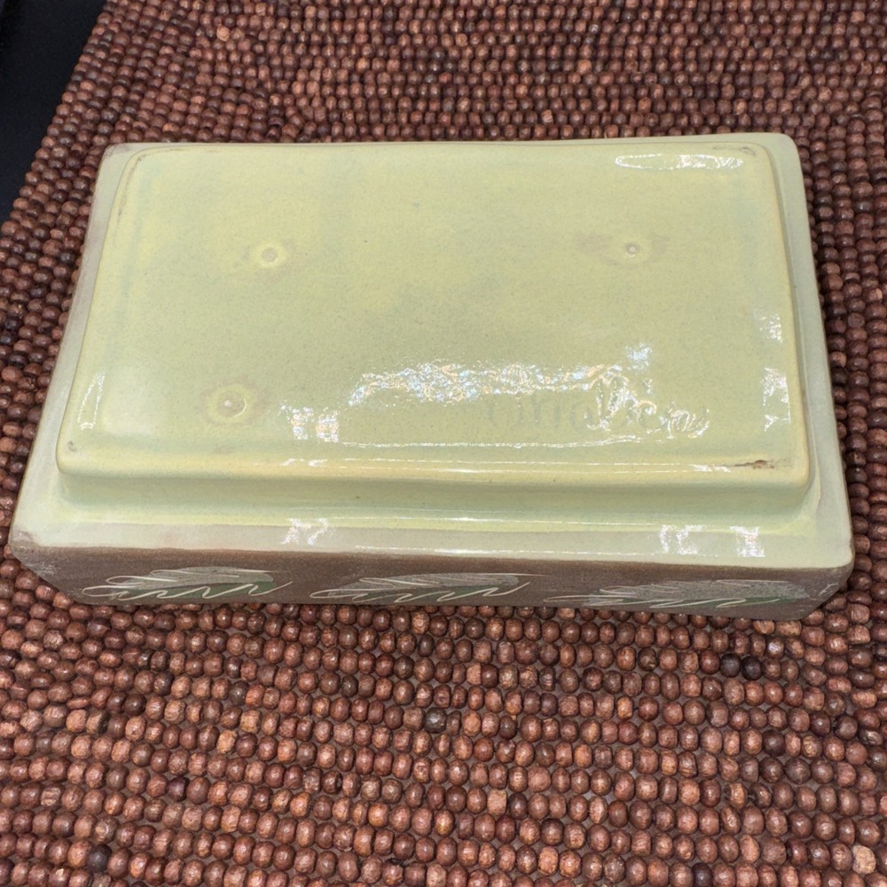 Artist Signed MCM Shallow Planter
