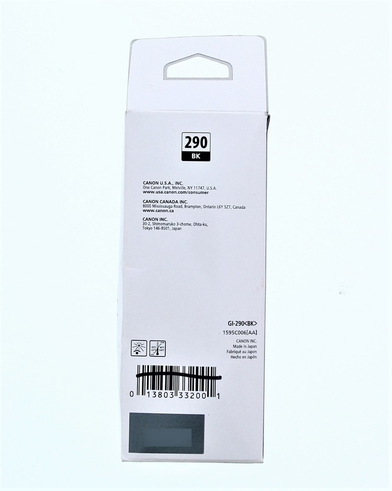 Canon 290 Black Ink Bottle