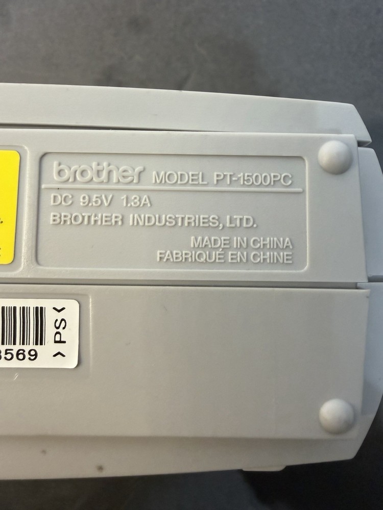 Brother P-Touch PT-1500PC Label Printer