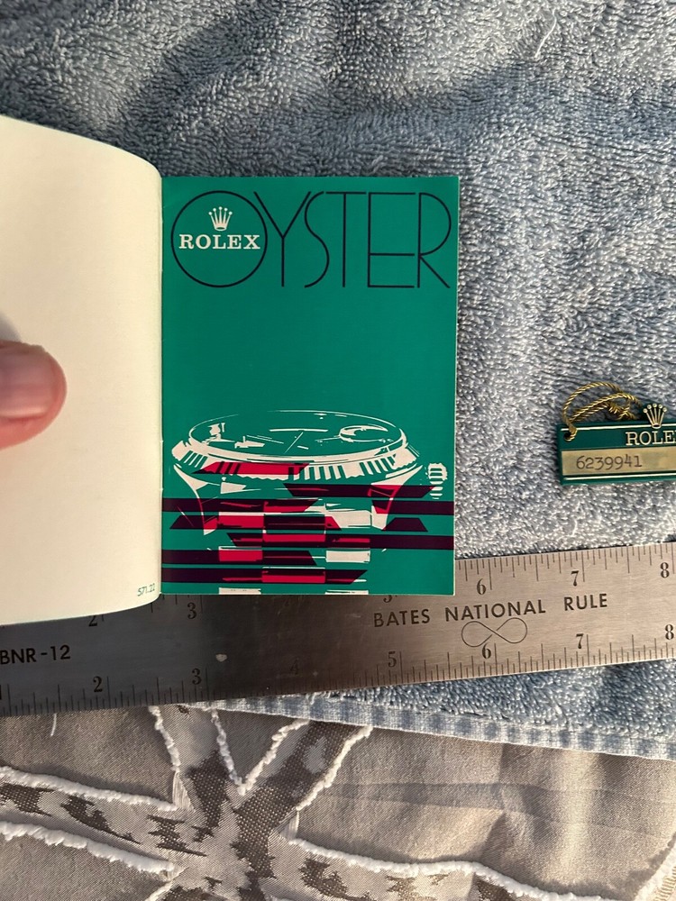 Vintage Rolex Booklet Geneve