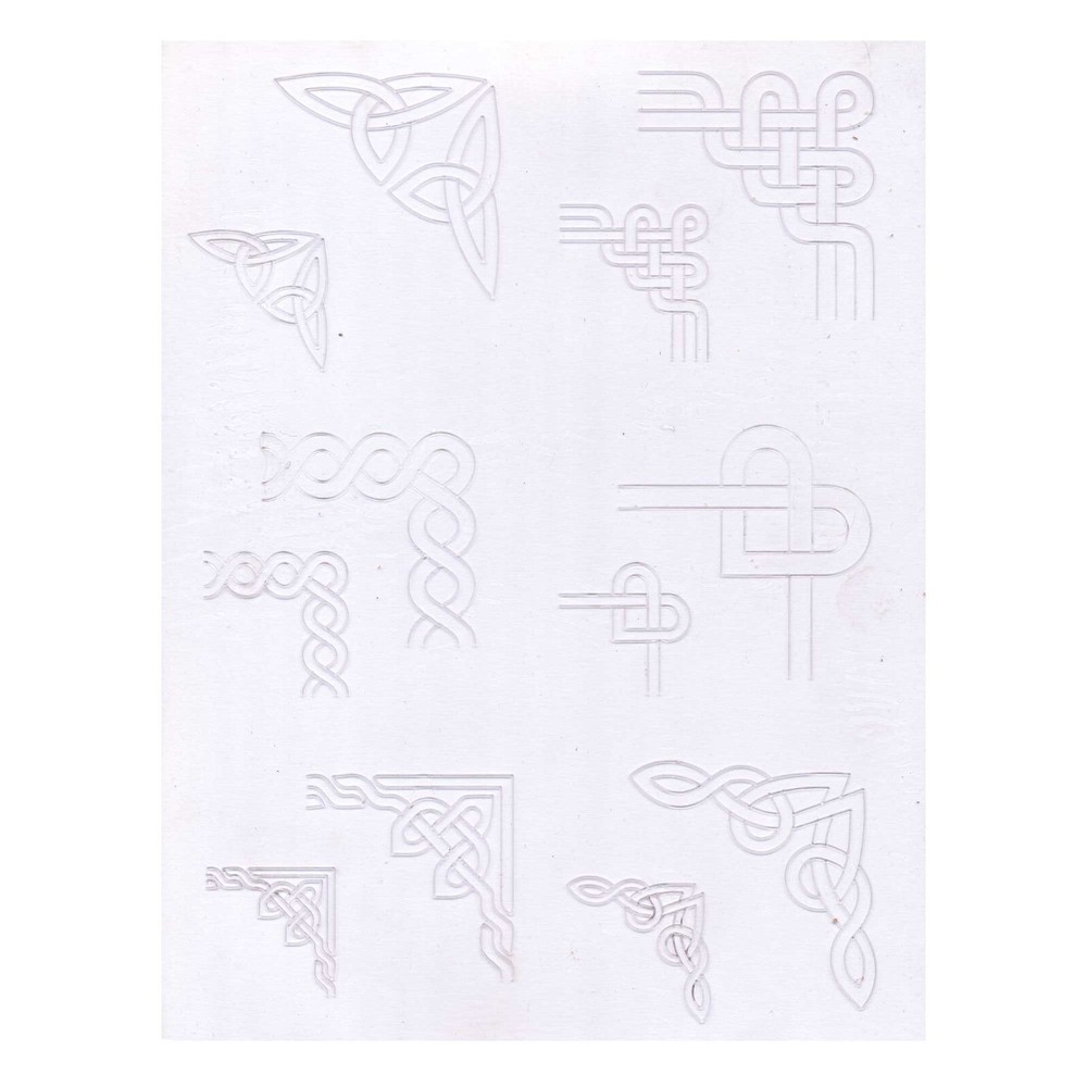 Celtic Corners Easy Trace Reusable Leather Tooling Pattern MakerAid® 78904-01