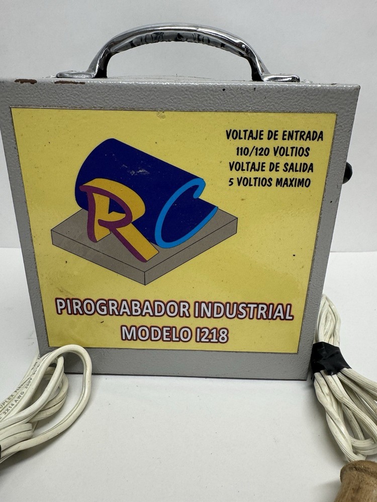 Industrial Wood Burning Pyrography Machine Model 1218 Adjustable