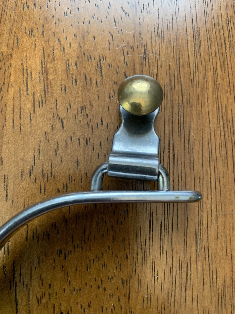 VINTAGE SILVER & BRASS SPURS EQUESTRIAN