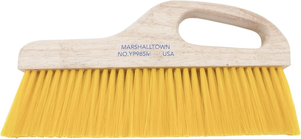 MARSHALLTOWN Handle Brush, Medium Yellow Polypropylene 3 Inch Bristles,...