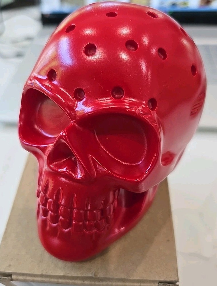 Skeleton HD Red Large Phantom Skull