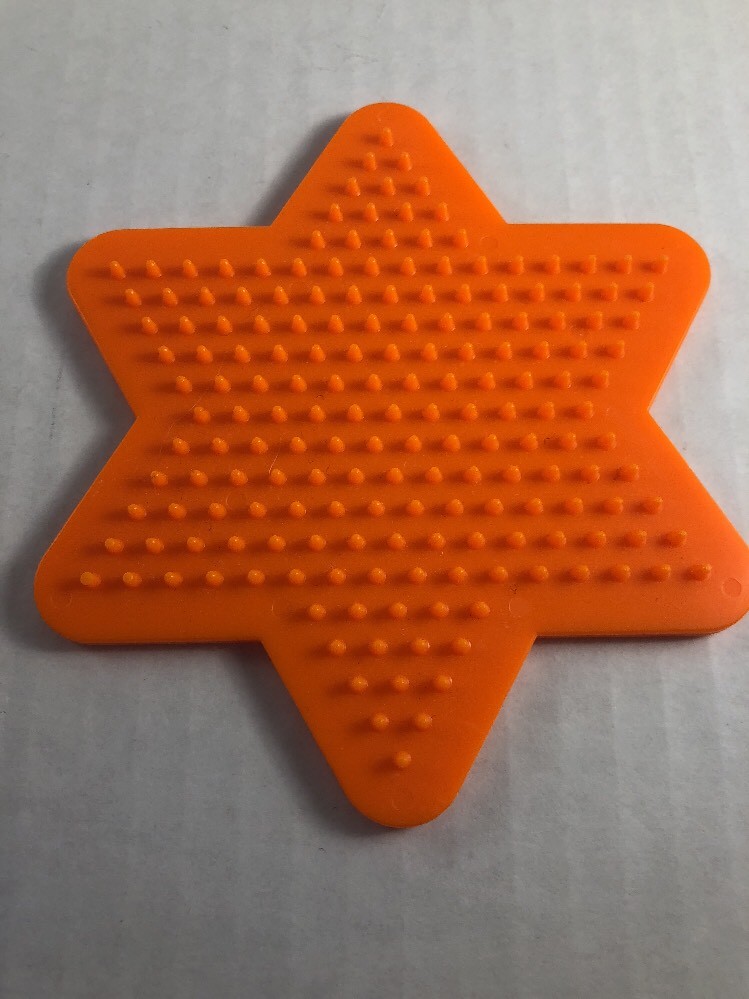 Perler Bead Pegboard Star Shape