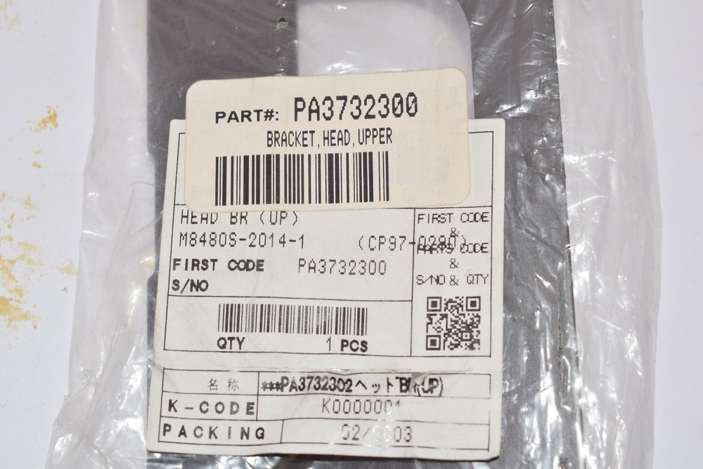NEW SATO PA3732300 Bracket, Head Upper