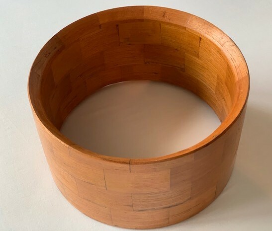 Snare Drum 12X5.5 - Segmented - Cedar wood