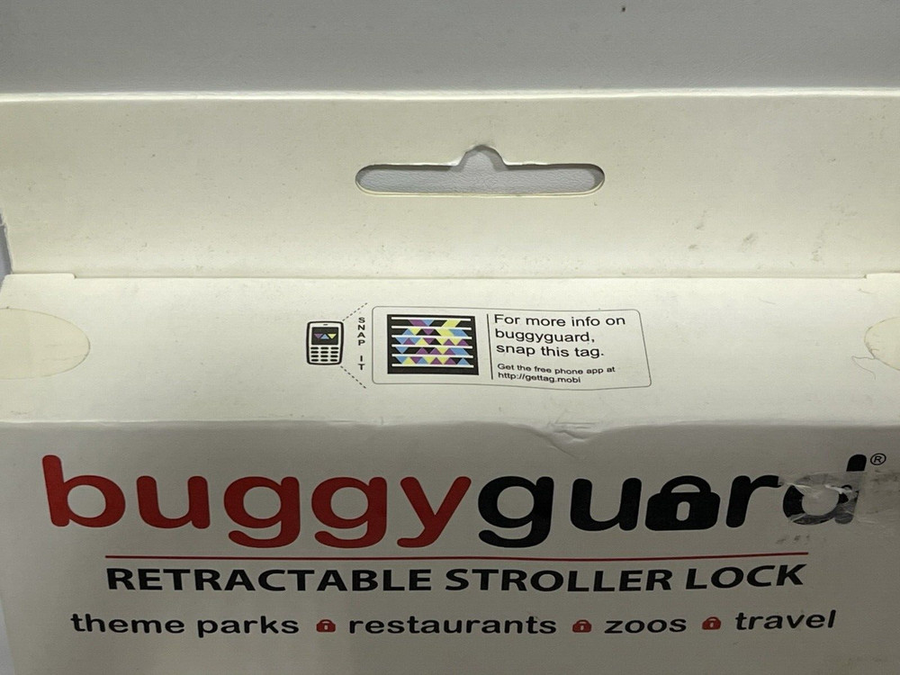 Monkey Buggyguard Anti Theft Stroller Lock 4"x3"